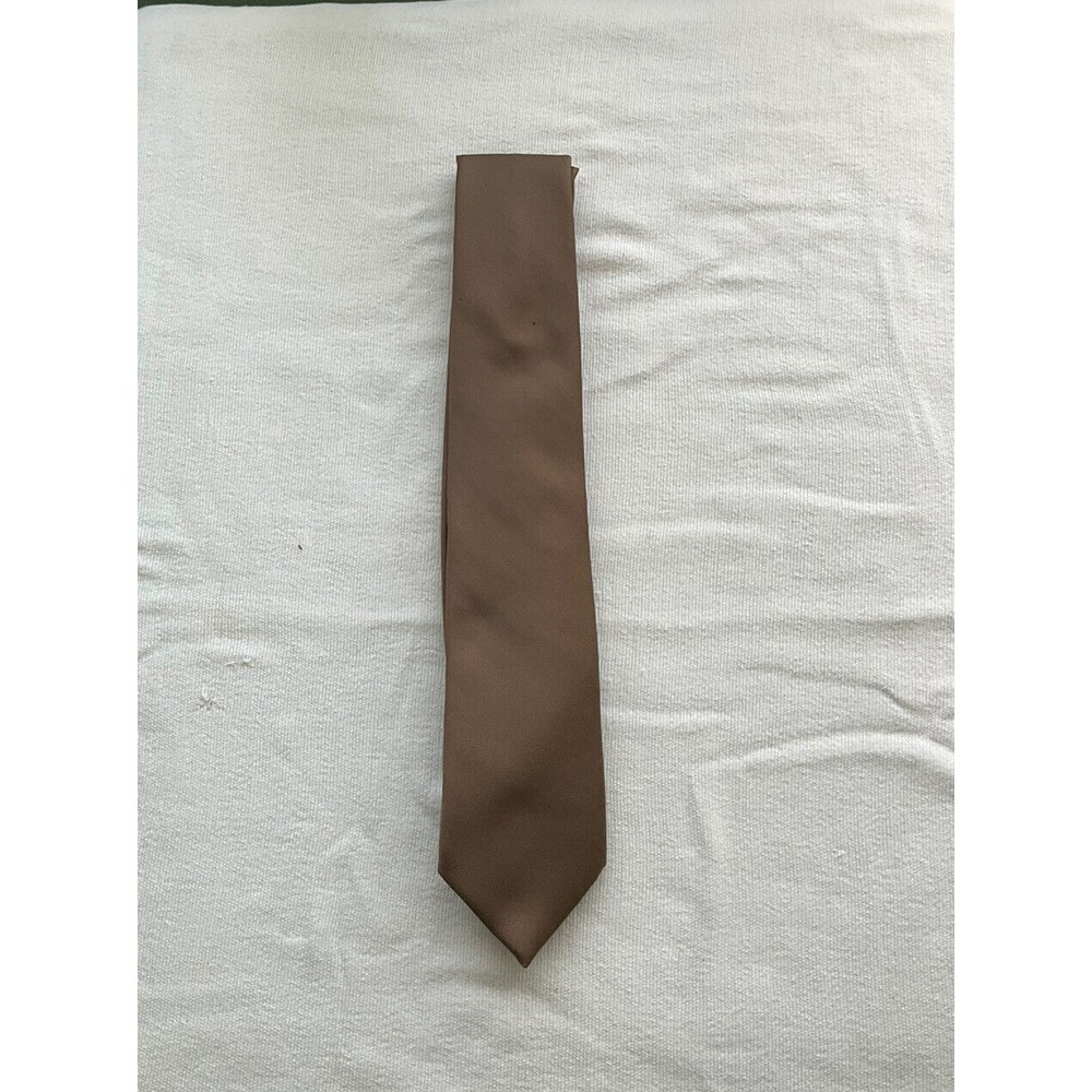 Pierre Balmain Tie Brown Designer Minimalist Retro Preppy Wedding Quiet Luxury